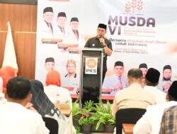 Bupati Muharram Idris Hadiri Musda VI PKS Aceh Besar