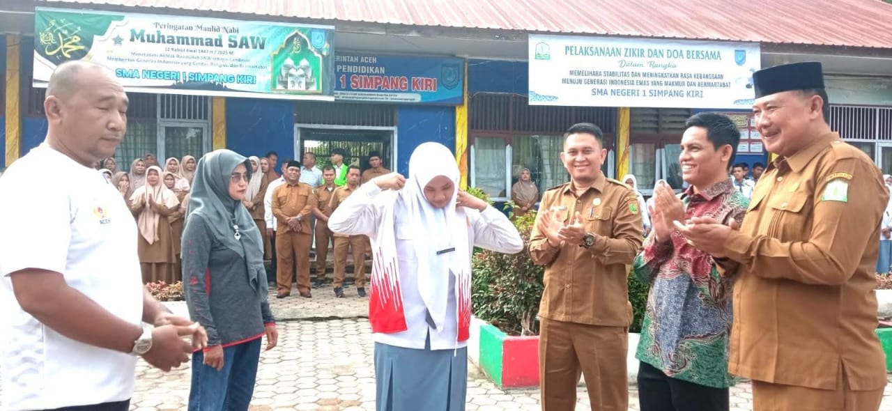 Dispora dan Koni Subulussalam Lepas Atlet Wushu Ikuti Popnas
