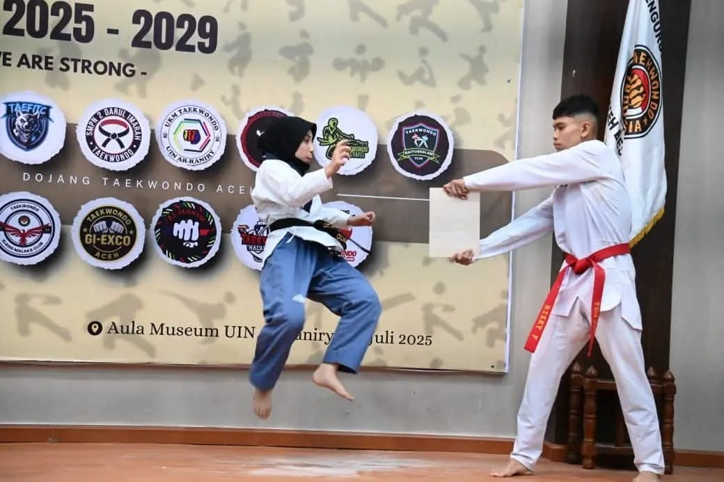 455 Taekwondoin Aceh Besar akan Ikut UKT
