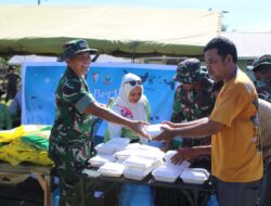 Yonif 117/Ksatria Yudha Laksanakan Bakti Teritorial Prima
