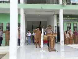 Kapolsek Simpang Kiri Pembina Upacara di Pesantren Jannatul Firdaus
