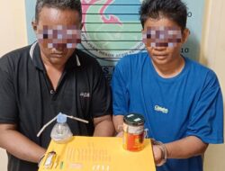 Sembunyikan 4 Bungkus Sabu di Bawah Batu, Dua Warga Pulonas Baru Dibekuk