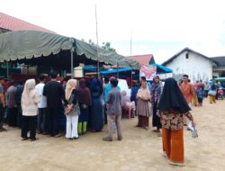 3.892 DPT Ramaikan Bursa Pildatok Rantau Pauh Aceh Tamiang