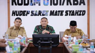 Aceh Besar, Banda Aceh dan Kodim 0101/KBA Rakor Sinkronisasi SPPG