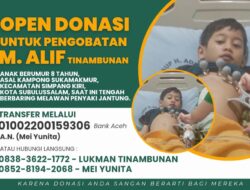Mengidap Penyakit Jantung, Bocah di Subulussalam Butuh Uluran Tangan