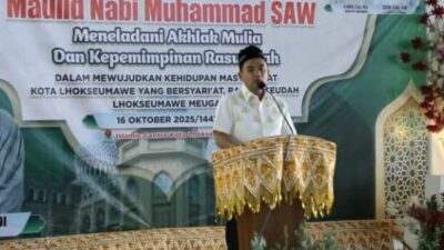 Maulid Nabi di Islamic Centre Lhokseumawe, Zikir Menggema