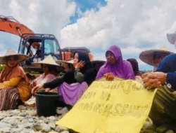 Tolak Penutupan Tambang Ilegal, Eks GAM di Aceh Barat Gelar Aksi