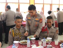 Kapolda Aceh Pastikan Asupan Gizi Siswa Secaba Terjaga