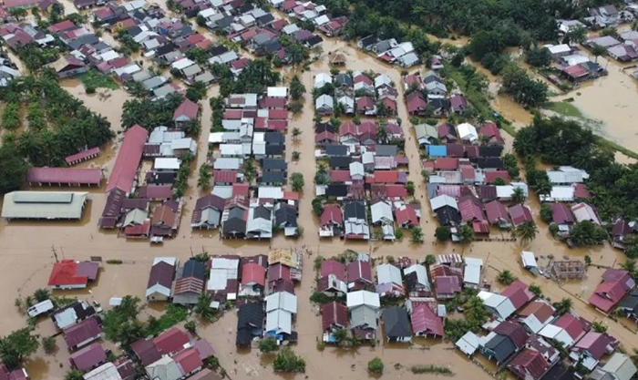 Banjir di Johan Pahlawan