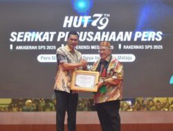 SPS Anugerahkan Lontar dan Lestari Awards 2025 kepada Pemerintah Aceh