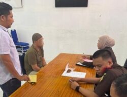 Berkas Lengkap, Tersangka Narkoba Diserahkan ke Kejari Aceh Barat