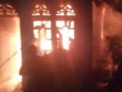 Tiga Rumah di Langsa Kota Terbakar