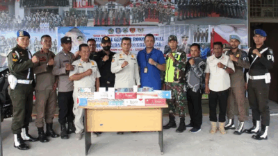 Bea Cukai Sita 5.000 Batang Rokok Ilegal di Pidie