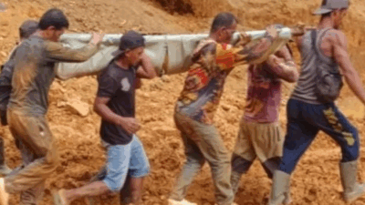 Tambang Emas Longsor, Satu Pekerja Meninggal Tertimbun