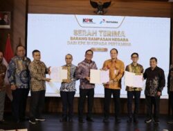 KPK Serahkan Aset Rampasan Korupsi di Aceh ke Pertamina