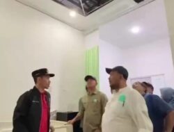 Plafon RSUD Cut Nyak Dien Ambruk, Pasien Dievakuasi