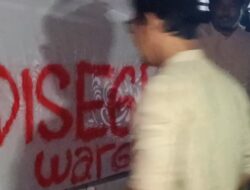 Warga Segel Rumah Diduga Tempat Prostitusi