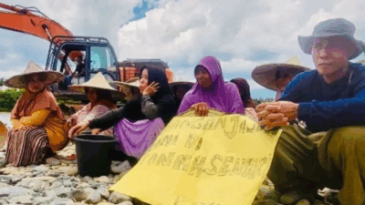 Mantan Kombatan dan Warga Tolak Penutupan Tambang Emas Ilegal