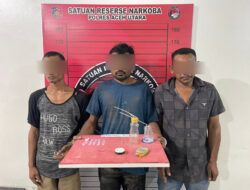 Polres Aceh Utara Tangkap Tiga Pengedar Sabu di Dua Gampong