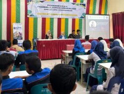 GI UIA dan KSPM Jeumpa Dorong Literasi Investasi di SMKN 1 Peusangan