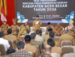 Bupati Aceh Besar Tekankan Efisiensi dan Akurasi Anggaran Renja 2026