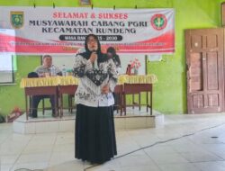 Terpilih Jadi Ketua PGRI Rundeng, Masnila Komit Tingkatkan Profesionalisme Guru