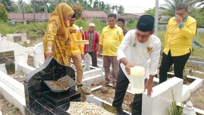 Golkar Subulussalam Ziarah ke Makam Para Tokoh Golkar