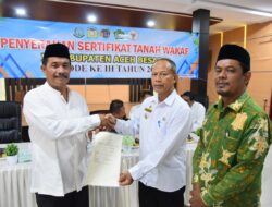 Kejari dan BPN Sertifikasi Tanah Wakaf di Aceh Besar
