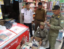 Satpol PP–WH dan Bea Cukai Sita 11.880 Batang Rokok Ilegal di Aceh Besar