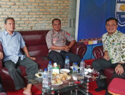 Sambangi Markas PERPAS, Kapolsek Simpang Kiri Ajak Pemuda Jaga Kamtibmas
