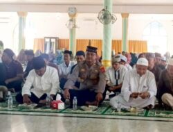 Kapolsek Simpang Kiri Ajak Warga Teladani Akhlak Rasulullah