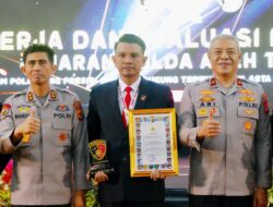 Empat Bulan Menjabat, Kasat Reskrim Polres Aceh Tenggara Raih Penghargaan