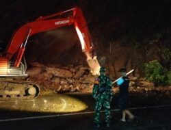 Longsor di Leupung Berhasil Ditangani, Lintas Banda Aceh-Meulaboh Kembali Normal