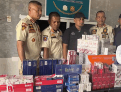 Bea Cukai Sita 14.100 Batang Rokok Ilegal di Aceh Timur
