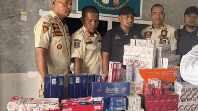 Bea Cukai Sita 14.100 Batang Rokok Ilegal di Aceh Timur