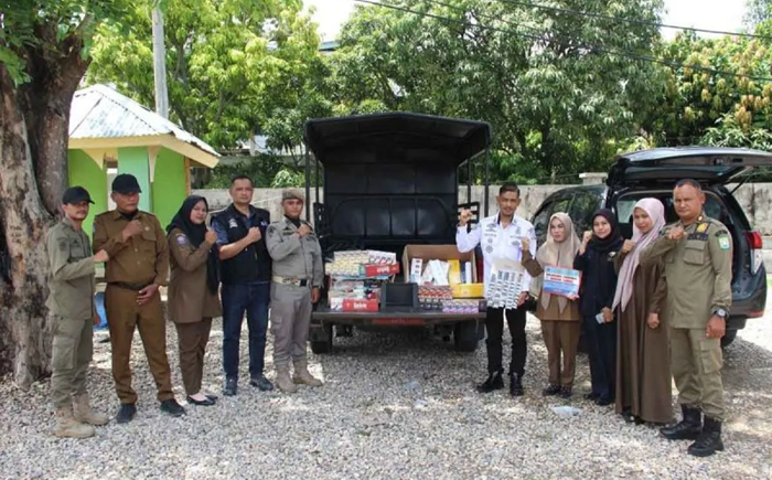 rokok Ilegal Aceh Besar