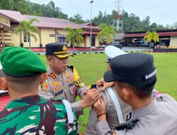 Kapolres Simeulue Tekankan Profesionalisme dalam Operasi Zebra