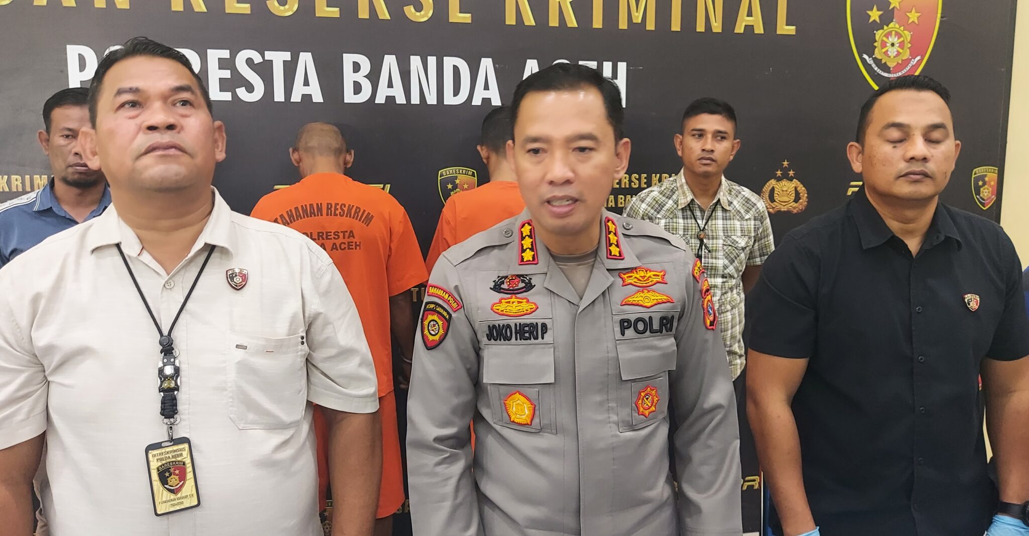 Polresta Banda Aceh Tangkap Dua Pencuri, Satu Pelaku Masih DPO