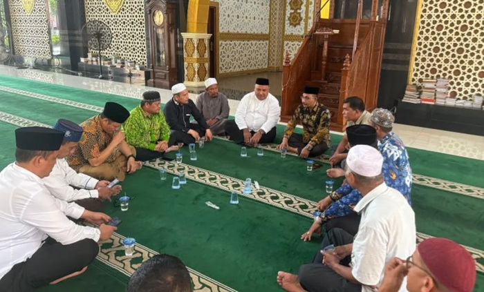 Haji Uma Temui Sekda Sibolga, Terkait Kasus Pengeroyokan Pemuda Simeulue