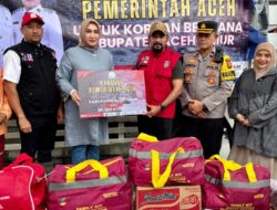 TP-PKK Aceh Salurkan Bantuan Banjir untuk Warga Aceh Timur