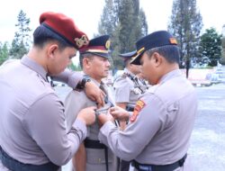 Kapolres Bener Meriah Pimpin Sertijab Dua Pejabat Utama
