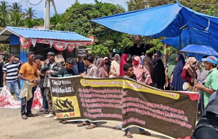 Warga Lingkar Tambang Desak PT Medco Penuhi 5 Tuntutan