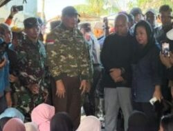 Menhan ke Pidie Jaya, Instruksikan Penanganan Darurat Bencana di Sumatera