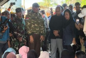 Menhan ke Pidie Jaya, Instruksikan Penanganan Darurat Bencana di Sumatera