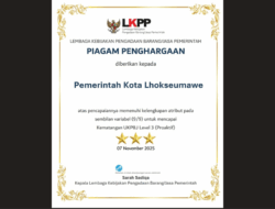 BPBJ Lhokseumawe Raih Penghargaan Nasional dari LKPP