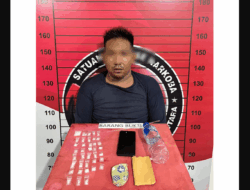 Pengedar Sabu di Lhoksukon Ditangkap, 38 Paket Disita