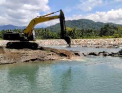 Petani Abdya dapat solusi, Dinas Pengairan Aceh Perbaiki Intake irigasi Krueng Baru
