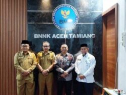 BNNK Aceh Tamiang Teken MoU Bersama Tiga Instansi Pendidikan