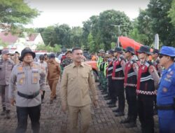 Bupati Abdya dan Kapolres gelar apel siaga bencana