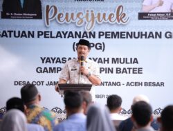 SPPG Cot Jambo Dipeusijuek, Wabup Ajak Warga Dukung Program Nasional